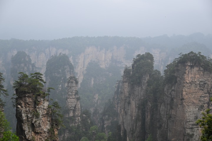 Views in Zhangjiajie